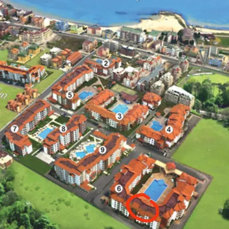 Q Ravda Bulgarien Sonnenstrand Apartment *